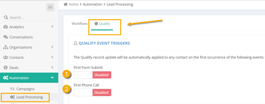 activate ActiveDEMAND's Qualify Data Append easily