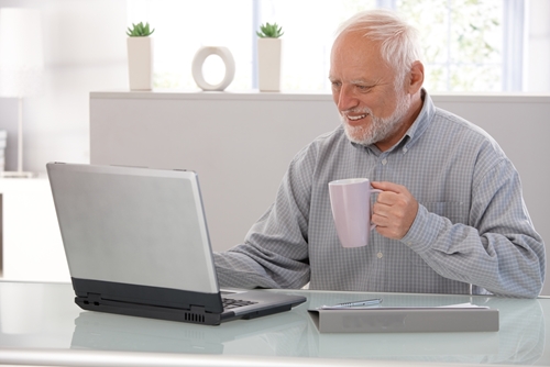 More seniors using the Internet